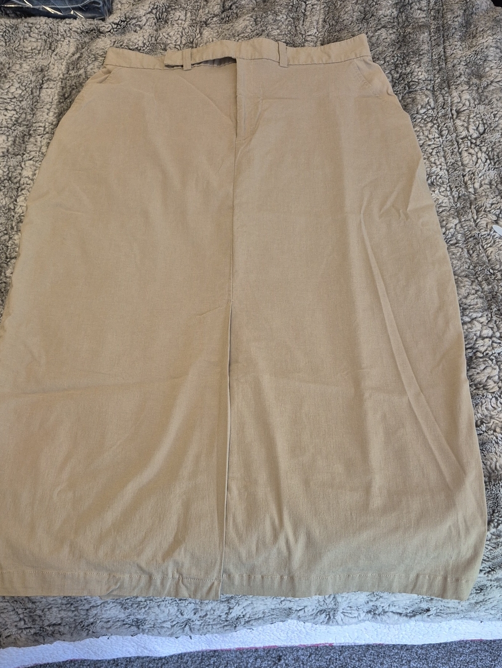 Relativity 🖤 Beige Women's Khaki Skirt (1030)
